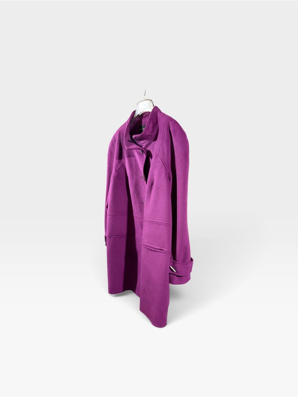 Tribal Women's Purple Trench Coat